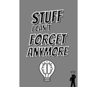 Stuff I can't forget anymore