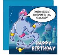 Stuff4 Biglietti di auguri divertenti per uomini e donne, Genie Jinn