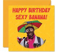 Biglietti di compleanno divertenti donne e lei motivo: banana sexy molto buona molto bello biglietto di compleanno fidanzata fidanzato marito moglie amico uomini lui 145mm