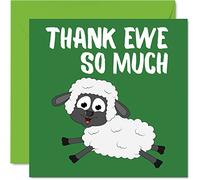 Stuff4 Biglietti ringraziamento - Grazie divertenti biglietti ringraziamento insegnante lei lui biglietto ringraziamento umoristico insegnante 145mm biglietti ringraziamento insegnanti