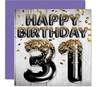 Stuff4 Biglietto di auguri per il 31° compleanno da uomo, amico