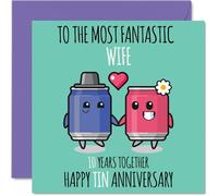 Stuff4 Biglietto di auguri per il decimo anniversario di matrimonio