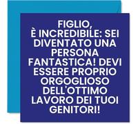 Stuff4 Divertenti biglietti di compleanno figlio -sona straordinaria