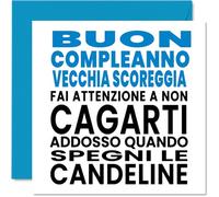 Stuff4 Divertenti Biglietti di Compleanno per Uomini e Donne