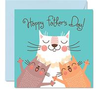 Stuff4 Divertenti biglietti per la festa del papà per il papà del gatto