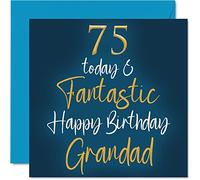 Stuff4 Fantastico biglietto di auguri per il 75° compleanno del nonno