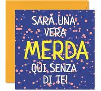 Stuff4 Regali di Partenza per Colleghi Uomini e Donne, biglietto di auguri