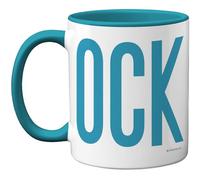 Stuff4 Rude Gifts - Tazza blu con scritta in inglese "C*ck ", idea regalo per migliore amico della migliore amica, regalo di compleanno, divertente regalo di compleanno, 325 ml, tazza in ceramica con