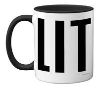 Stuff4 Rude Gifts - Tazza nera Cl* t - Regalo per Bestie Pal da Best Friend Bestie, regali di compleanno divertenti, regali di compleanno divertenti, 325 ml, tazza in ceramica lavabile in