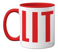 Stuff4 Rude Gifts - Tazza rossa Cl* t - Regalo per Bestie Pal da Best Friend Bestie, regali di compleanno divertenti, regali di compleanno divertenti, 325 ml, tazza in ceramica con manico rosso