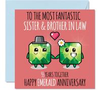 Stuff4 Simpatico biglietto di auguri anniversario di matrimonio cognato