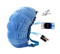 Stuffed Animal Backpack - Creative Caterpillar Plush Backpack Purse | Backpack With Zipper Stuffed Animal |Lightweight Zippered Bag With Adjustable Strap For School, Work, Travel, Kids Adults Backpack