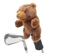 Stuffed Animal Driver Head Cove, Golf Club Cover | Soft Wood Driver Head Covers | Cartoon Stuffed Animal Putter Headcover For Adults, Wood Club Protector