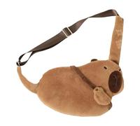 Stuffed Animal Sling Bag - Adorabile Capybara Backpack, Capybara Pattern Shoulder Bag | Casual Side Pouch, Cycling Shoulder Backpack For Travel, Hiking, And Daily Adventures