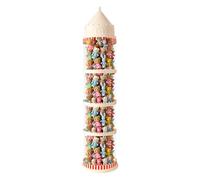 Stuffed Animal Storage, Transparent Doll Organizer, Dustproof Castle Container, Aesthetic Toy Holder, Space-Saving Structure, Ideal for Living Room Display, Bedroom Tidiness, 3-4 Layers