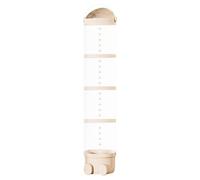 Stuffed Animal Storage Tube - 12x18in Transparent Toy Bucket, Stackable Doll Organizer, Kids Soft Holder, Nursery Basket, Bedroom Playroom Container | Standing Solution for Toys and Room Uses