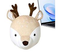 Stuffed Animal Wall Mount - PP Cotton Short Plush | Elk Elephant Animal