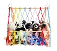 Stuffed AnimalHammock - 20,47 x 19,6 in Plush Toy Corner, Hangable Storage