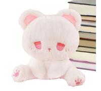 Stuffed Bear Cute, Plush Pillow Bear Animal 3.94x3.94x8.66 Inches, Cuddly Soft Doll Hugging, Toddler Toys Home Decorations Room Decor Parties Favors for Babies Boys Girls