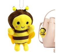 Stuffed Bees Plush Toy, 12x7x5cm Bee Pendant Plushs Dolls, Comfortable