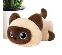 Stuffed Cat Plush | Soft Comfortable Lying Cat Pillows Dolls | Stuffed Kitt