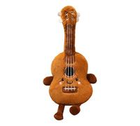 Stuffed Doll for Kid, Cute Guitar Plush Pillow, Skin Friendly Fabric, 14.96 Inches Soft Musical Instrument Design, Ideal for Sleeping, Teens, Adults, Boys, Girls, Men, Wife, Girlfriend, Bedroom Gift