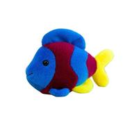 Stuffed Fish Plush Toy -Cute Cuddly Soothing Collectible Throw Pillows Toys | 8inch Calming Plush Stuffed Dolls - For Kids Boys Home Living Room Bedroom Daycare Couch Bed Travel Party