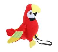 Stuffed Parrot Toy - Plush, Shoulder Prop Plush Bird | Creative Play Stuffed Animal Parrot, Parrots Plushs Toy For Halloween Costumes, Pirate Parties, Kids Play, Party Decoration, Home Decoration