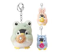 Stuffed Penguin Plush Toy Cute 10cm/3.9inch Portable Keychain Pendant