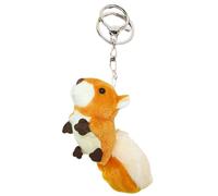 Stuffed Squirrel Toy - Portable Plush Keychain, Cartoon Animal Bag Pendant, Soft Accessory | Backpack Purse Decoration For Boys, Girls, Kids, School, Travel, Pocket, Hanging Key Chain, Cha