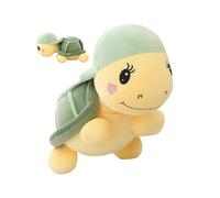 Stuffed Turtle Plush Toy, Cozy Hugging Companion, Cute Sensory Fidget Stuffed Animals, Stress Relief Anywhere, Soft Doll Companion with Decorative Design, for Car, Home, Party, Kids, 9.84 inches