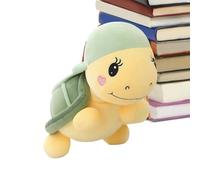 Stuffed Turtle Plush Toy, Cute Sensory Fidget Animal, Soft Cuddly Doll with Decorative Shell, Comfort Companion for Kids, Babies, Car Decor, Home or Party Gift, 9.84 inches