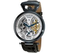 Stuhrling 127A2 33X52 Imperatore Grande Dual Time Automatico Luna Display Watch