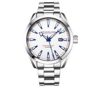 Stuhrling 3953 3 Symphony Quarzo Data Acciaio Inox Bracciale Uomo Orologio