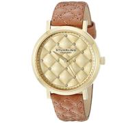 Stuhrling 462 02 Audrey Display Analogico Quarzo pelle Marrone Strap Donna Watch