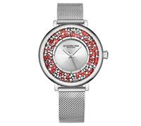 Stuhrling 793A 02 Vogue Analogico Cristallo Accented Quarzo Rosa Donna Orologio