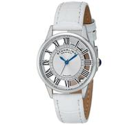 Stuhrling 890L 01 Vogue Quarzo Bianco Pelle Cristallo con Accenti Donna Orologio