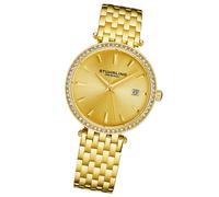 Stuhrling Original 3929 4 Quarzo Cristallo con Accenti Bracciale Donna Orologio