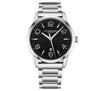 Stuhrling Original 4021 1 Classico Al Quarzo Acciaio Inox Data Orologio da Uomo