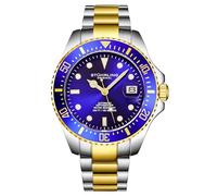 Stuhrling Original Depthmaster - Orologio automatico giapponese, Blu, Aquadiver