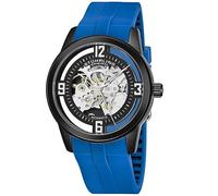Stuhrling Original Orologio da uomo Winchester automatico a carica automatica con cinturino in gomma, Blu, moderno