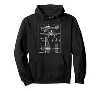 Stuka Dive Bomber WW2 tedesco JU87D Stuka Plane Plane Felpa con Cappuccio