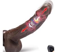 STUKE Gīọçắttọlī Ŝéșșuālī Vîbratóré Ḏǐldо in Silicone per Dònnà, Pèné Fințò con Spinta, Víbrạtôri Ŝessừali per Pùntò Ġ Vàgînà Çlîtóridè, Didò Víbrānté con 10 Modalità e Telecomando,