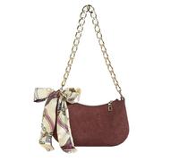 Stuma Da Donna Con La Borsa Oro A Catena Sciarpe In Pelle In Pelle Borsetta Invernale Autunno Borsetta Per Pendola Per Le Donne Spalla Sciarpe La Borsa A Bordo Bidone Arascella