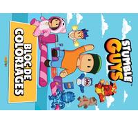 Stumble Guys - Bloc de coloriage
