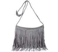 Stume a tracolla del corpo a croce Donne BASSO DI MESSAGGI FRINGA PANTA CROCIO