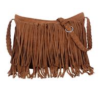 Stume a tracolla del corpo a croce Donne BASSO DI MESSAGGI FRINGA PANTA CROCIO