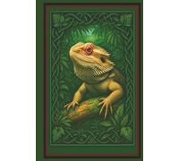 Stunning Celtic Bearded Dragon Journal - 6″×9″ (120 Lined Pages): A Writing and Drawing Sketchbook for Pen and Ink or Painting - A Diary for Iguana ... and Cricket Treats for Lizard Lovers!