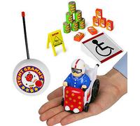 Stunt man radio controllato con funzione turbo e rampa per salto