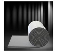 Stuoia Cotone Isolante Autoadesivo,Isolamento Acustico per Auto in Foglio di Alluminio，Lamina Termoriflettente,Isolante Termico Riflettente，Facile Installare(30MM(THK),1*3m/3.2*9.8ft)